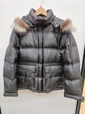 ダウンジャケット　ファー付き　BLK|BURBERRY BLACK LABEL