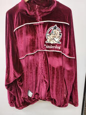 ベロアセットアップ ジャージ RED|GALFY