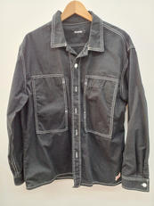 長袖シャツ　BLK|XLARGE