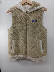 フリースベスト BEG シミ有り|PATAGONIA