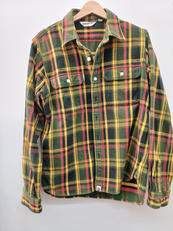 ネルシャツ チェック YEL|A BATHING APE