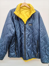 リバーシブルダウンジャケット NVY×YEL|WILDTHINGS