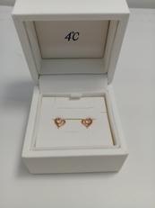 K10 石付きピアス|4℃