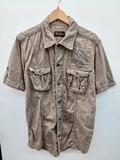 ワークシャツ BEG|HYSTERIC GRAMOUR