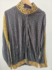 トラックジャケット　BLK|REASON