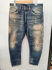 ダメージデニム インディゴ|DIESEL