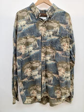 長袖シャツ　カモフラ|WOODLAND TRAIL