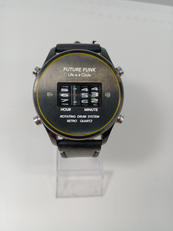 ローラー式腕時計ドラムウォッチ|FUTURE FUNK