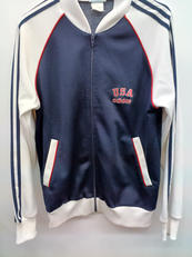 トラックジャケット NVY×WHT|ADIDAS