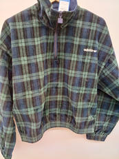 ハーフジップ GRN|ADIDAS