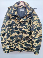 中綿ジャケット カモフラ|A BATHING APE