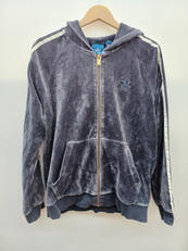 ジップパーカー NVY|ADIDAS