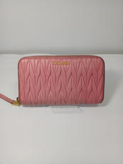 長財布　PNK|MIU MIU
