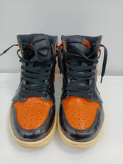 AIR JORDAN 1 BLK×ORN|NIKE