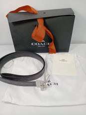 シグネチャーレザーベルト BLK|COACH