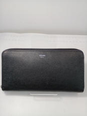 ラウンドジップ長財布 BLK|CELINE