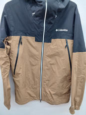 ナイロンジャケット BEG×BLK|COLUMBIA