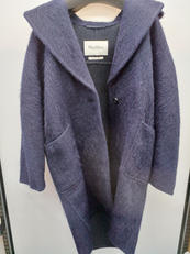 シャギーコート NVY|MAX MARA