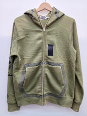 MILITARY SHARK FULL ZIP HOODIE|A BATHING APE