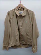 ジップアップジャケット　BEG|LACOSTE