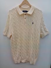 半袖ニット　WHT|POLO RALPH LAUREN