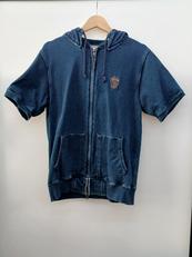 半袖デニムパーカー　IDG|STUSSY