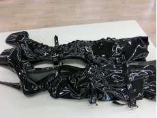 トリプルバックル サイハイブーツ|PLEASER