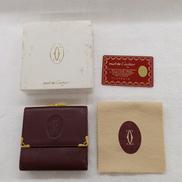 がま口三つ折り財布|CARTIER