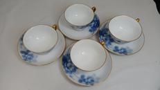 ティーカップ&ソーサー 4脚|大倉陶園