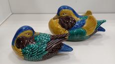 オシドリ ペア|丸谷