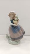 春が来た　花を持つ少女|LLADRO