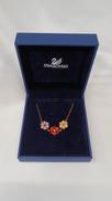 フラワーモチーフネックレス|SWAROVSKI