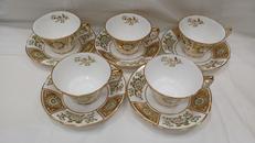 カップ&ソーサー5客セット|ROYAL CROWN DERBY