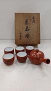 茶器セット|常滑焼 朱泥