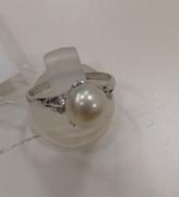 PT900 パール ダイヤリング|パール