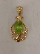 ペンダントトップ|黄緑