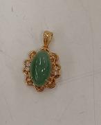 ペンダントトップ|緑石