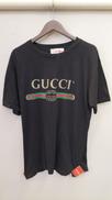 ヴィンテージロゴオーバーサイズTシャツ  黒|GUCCI