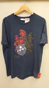 S/S クルーネックTシャツ  ネイビー|BALLY