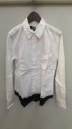 L/S 裾染めデザインシャツ|BLACK COMME DES GARCONS