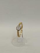 スクエア　手巻き　14KGF|SEIKO MERIT