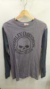 L/S スカルプリントTシャツ|HARLEY DAVIDSON
