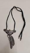 イーグルフェザー革紐ネックレス|UNKNOWN