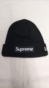 ニット帽 ビーニー ブラック|SUPREME×NEW ERA