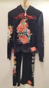 Y2K BEROA FOODIE セットアップ ※使用感|ED HARDY