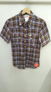 S/S チェックシャツ|WRANGLER×AKM