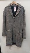 CHECK GOWN COAK ウール|SON OF THE CHEESE