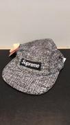 DENIM BOUCLE CAMP CAP|SWUPREME