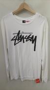 L/S ストックロゴプリント TEE|STUSSY