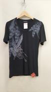 フェザープリントVネックS/S TEE|TORNADO MART